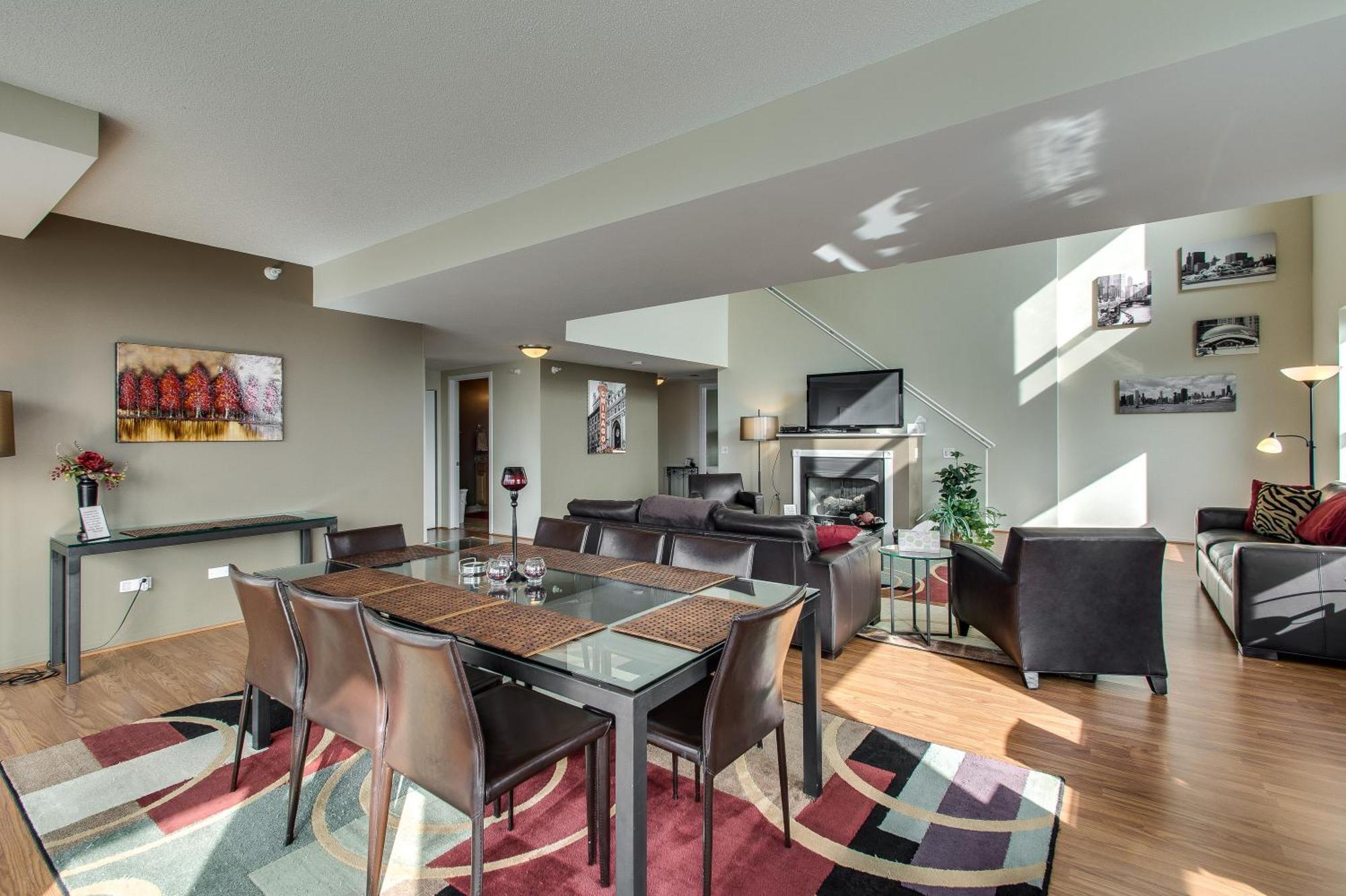 The Penthouse At Grand Plaza Aparthotel Chicago Ruang foto